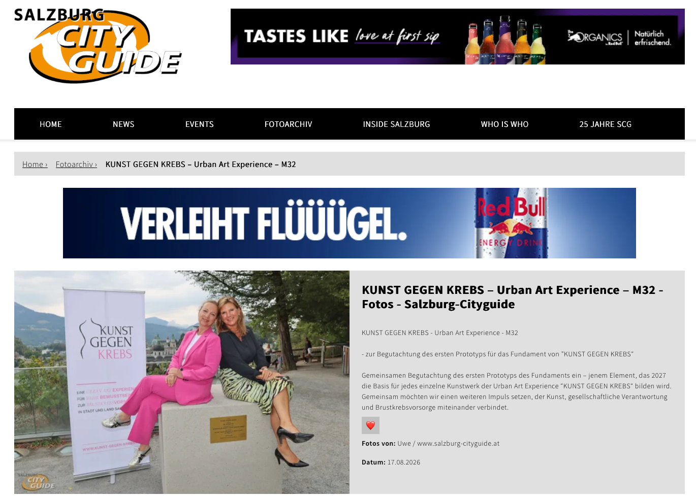 MEDIENBERICHT KUNST GEGEN KREBS