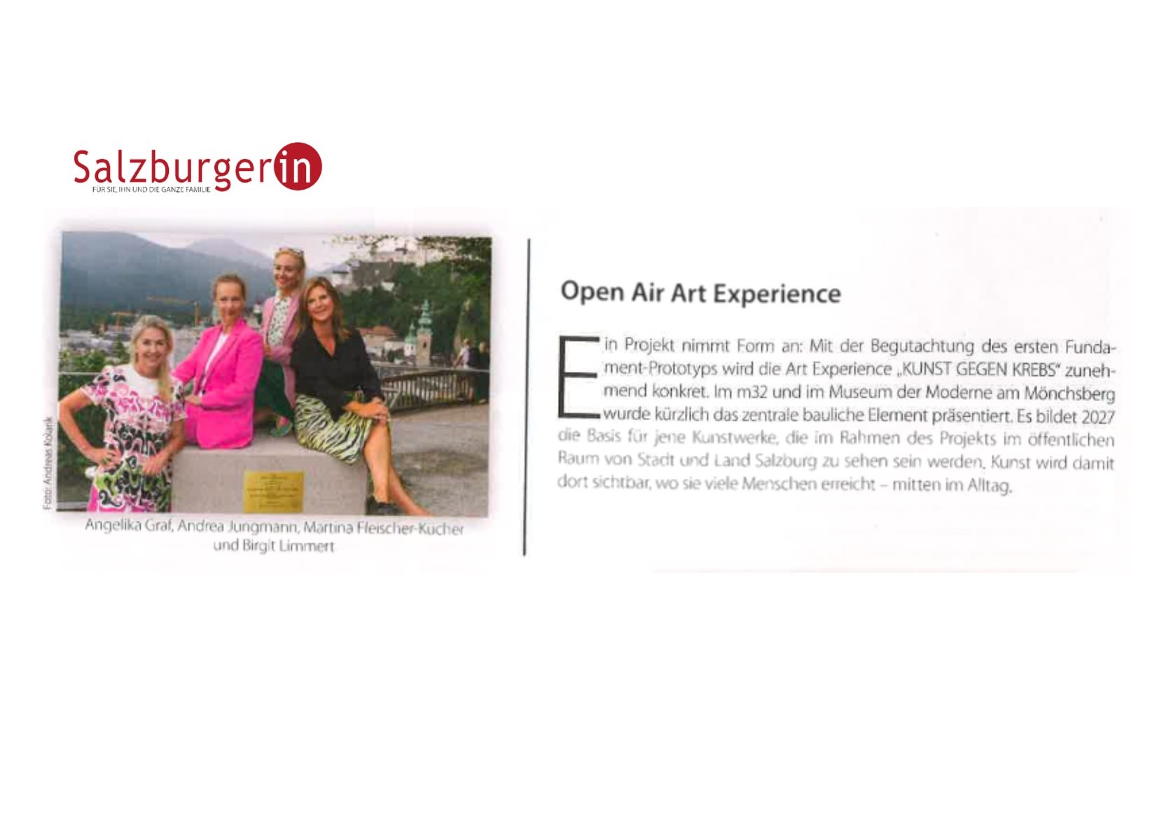 MEDIENBERICHT KUNST GEGEN KREBS